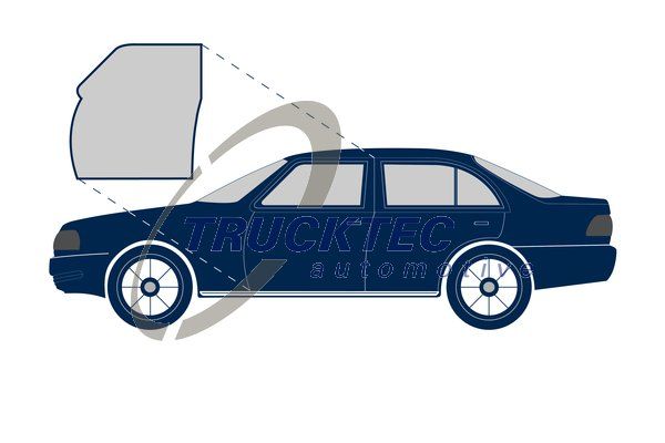 TRUCKTEC AUTOMOTIVE Уплотнение двери 02.53.032